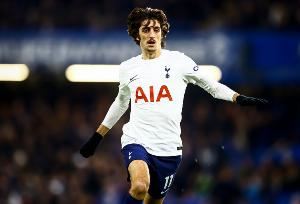 官方：热刺24岁边锋布莱恩-希尔永久转会赫罗纳