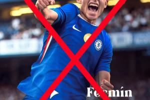 罗马诺：蓝军4000万报价费尔明是试探性的，巴萨要卖也至少要两倍