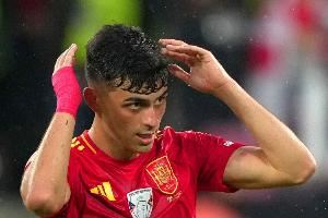 德拉富恩特：西班牙队是“全明星”队，佩德里有独一无二的天赋